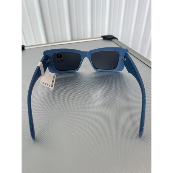 Kreedom Polarized Sunglasses UV Protection Blue Frame Modern Fashion Eyewear NEW - Picture 5 of 6